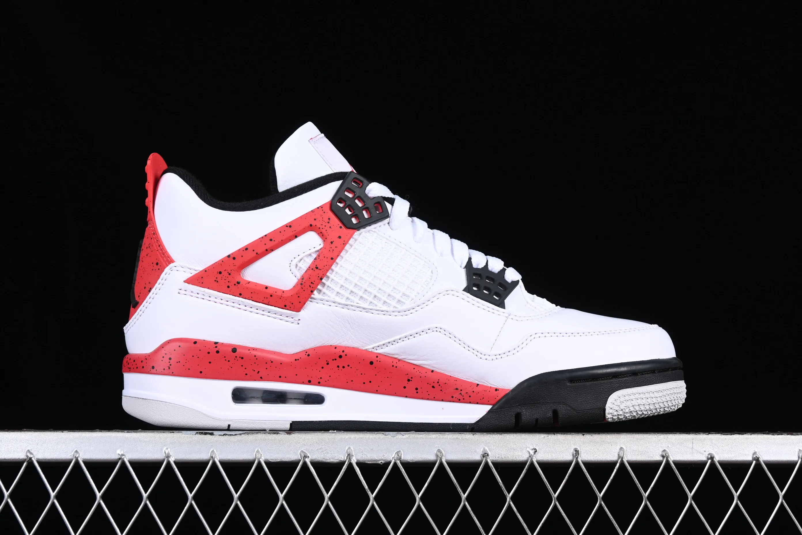 All categories Air Jordan Jordan series basketball shoes Air Jordan 4 LW version Air Jordan 4 Red "Cement" AJ4 Joe 4 red cement reverse flame red DH6927-161